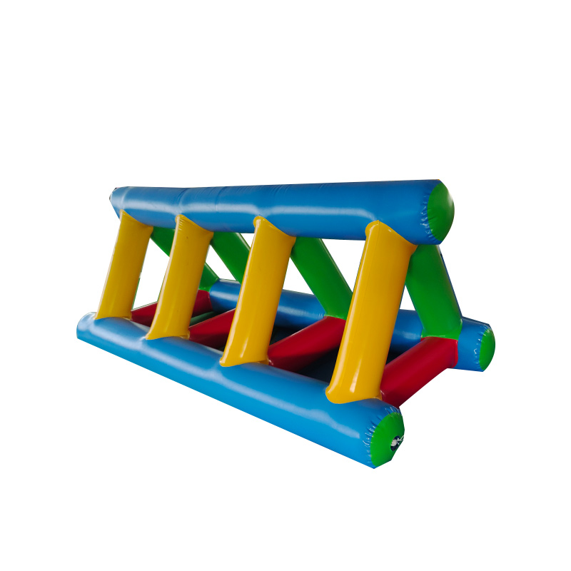 趣味运动会道具充气三角梯攀爬架子平衡木儿童体智能上课训练教具