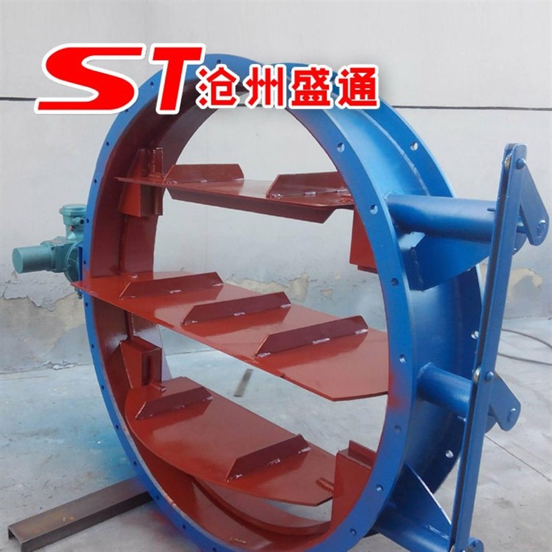 通风蝶阀 烟道鸭嘴手动风门 电动风门 气动风门 圆形风阀