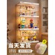 手办展示柜玩具盲盒适用乐高全透明模型家用积木摆件陈列置物架子