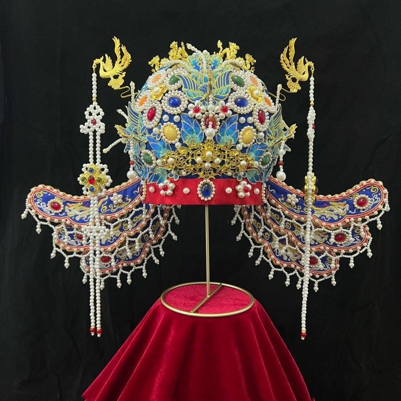 六龙三凤冠 材料包DIY配件 汉服礼冠 明制凤冠 宋冠 挑Z牌汉服手