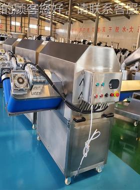 商IBN用冻草莓劈机可苹专用提升机切半割均匀可调速输送式果切配