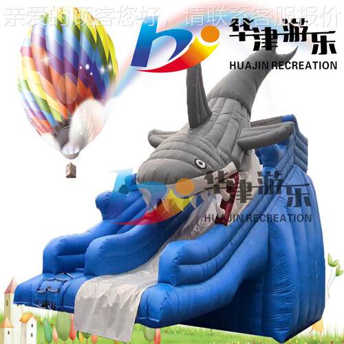 具天厂家销售WRU支架水气池充玩水上乐园充津气滑梯