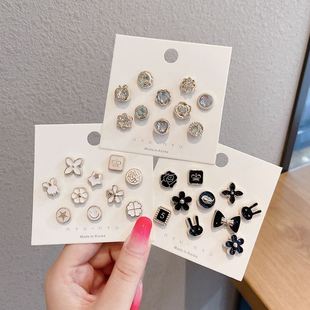 装 珍珠防走光胸针扣女精致扣针别针固定衣服衬衫 饰配饰丝巾扣