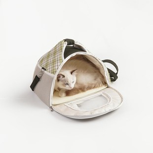小奶猫约克夏外出背包斜挎宠物包手拎外带包秋游放风出门侏儒兔子