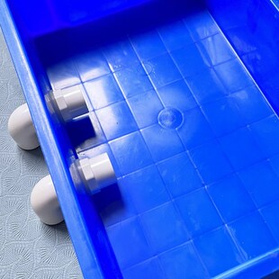 鱼缸底滤下箱周转箱最下层出水管排水箱滴滤加层带下水管箱子