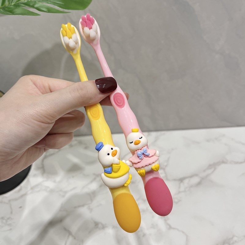 儿童万根软毛牙刷超细可爱卡通2-12岁宝宝小头护齿清洁口腔乳牙刷,婴童洗护,乳牙刷/训练牙刷/护齿牙刷,淘宝优惠券,粉丝福利购,淘宝优惠卷