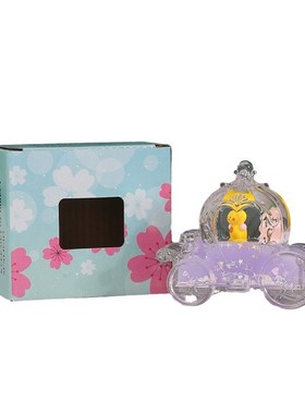 创意入油流沙瓶摆件液体漂浮卡通沙漏减压玩具学生礼品南瓜车油漏