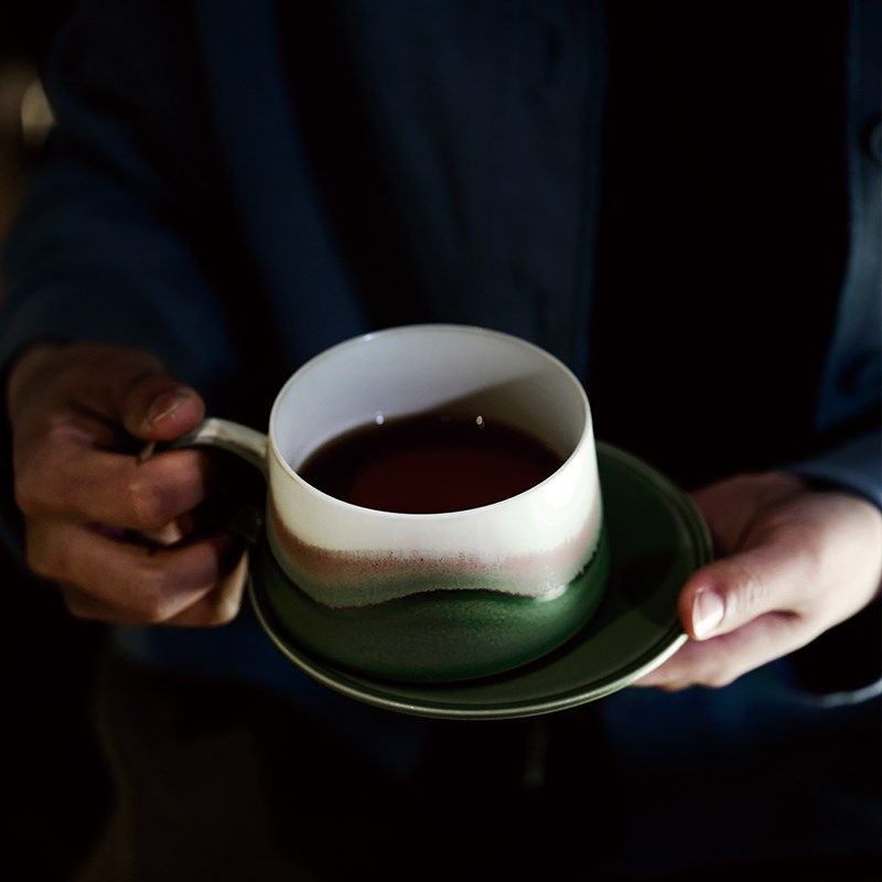 象上情侣对杯咖啡杯套装一对高颜值送新娘结婚礼物乔迁伴手礼盒装