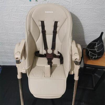 适用baoneo贝能儿童餐椅原装坐垫H580宝宝PU防水皮套座垫轮子配件