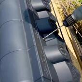 特厚彷古屋檐瓦片一体瓦树脂瓦中式 饰亿发 双面瓦门头庭院墙头装