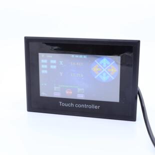 多轴步进马达控制器伺服驱动板套装可程式设计触控屏幕PLC一体数