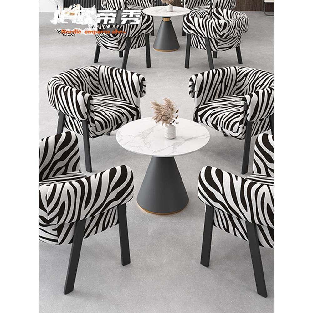 售楼处洽谈桌椅轻奢现代洽谈桌美容院谈判售楼部接待一桌4椅组合,住宅家具,岩板餐桌,淘宝优惠券,粉丝福利购,淘宝优惠卷