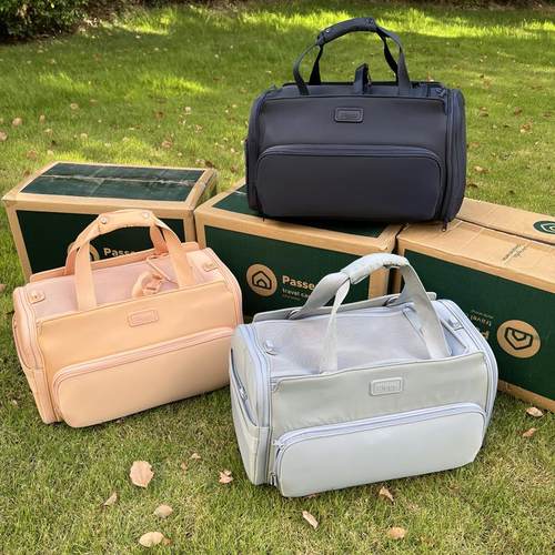 出海外！299美金！外出可携式猫咪狗狗包宠物手提旅行箱透气航空