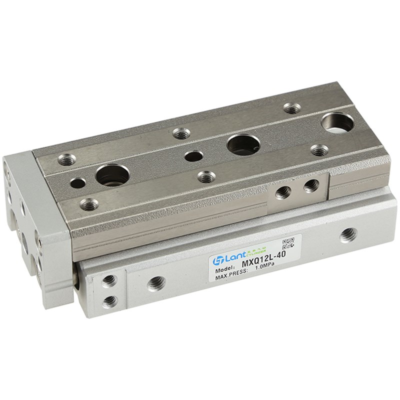 HLQL精密滑台导轨气动气缸HLQ12X10X20X30S 40SA 50AS 75AF 100BS