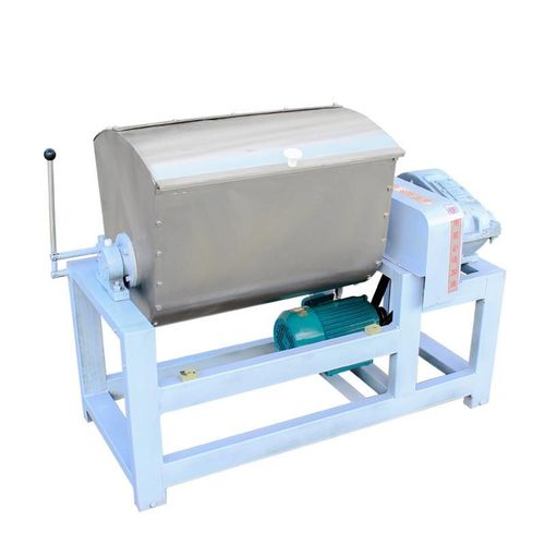 大型卧式不锈钢多功能和面机商用125/25/50公斤面粉搅拌机揉面机