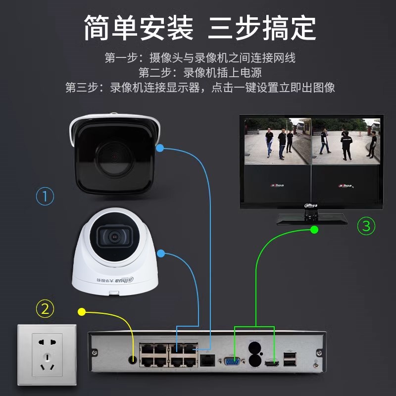 大华200万星光红外定焦海螺网络摄像机DH-IPC-HDW2233T-A