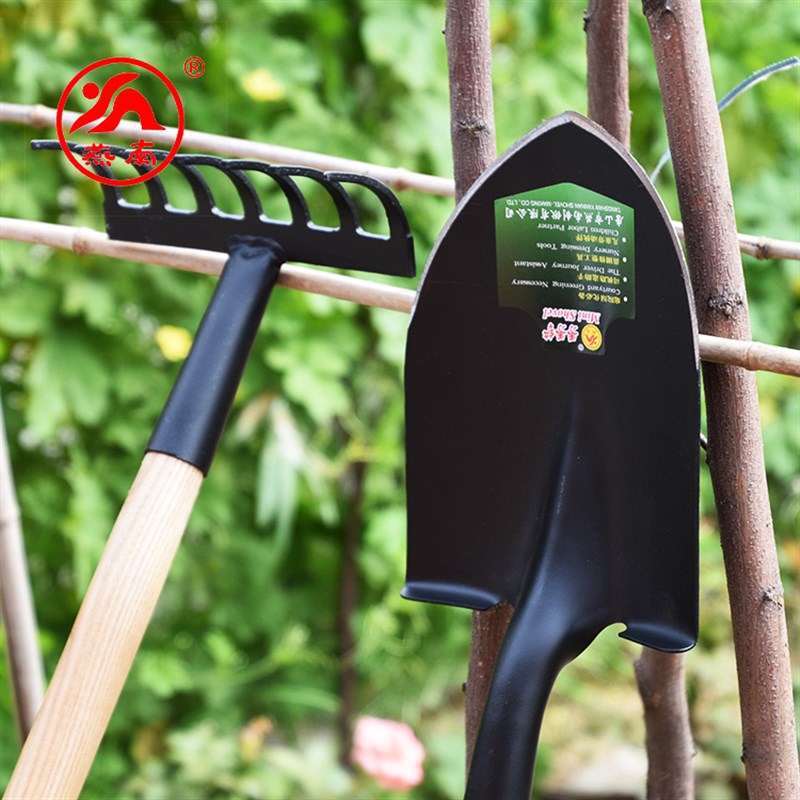 燕南制锹 园艺耙子 园艺铲子 锰钢铲 植树锹 长柄秀秀铲 园艺工具