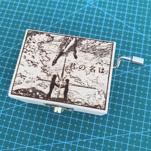 你的名字 手摇式音乐盒 八音盒 视频展示