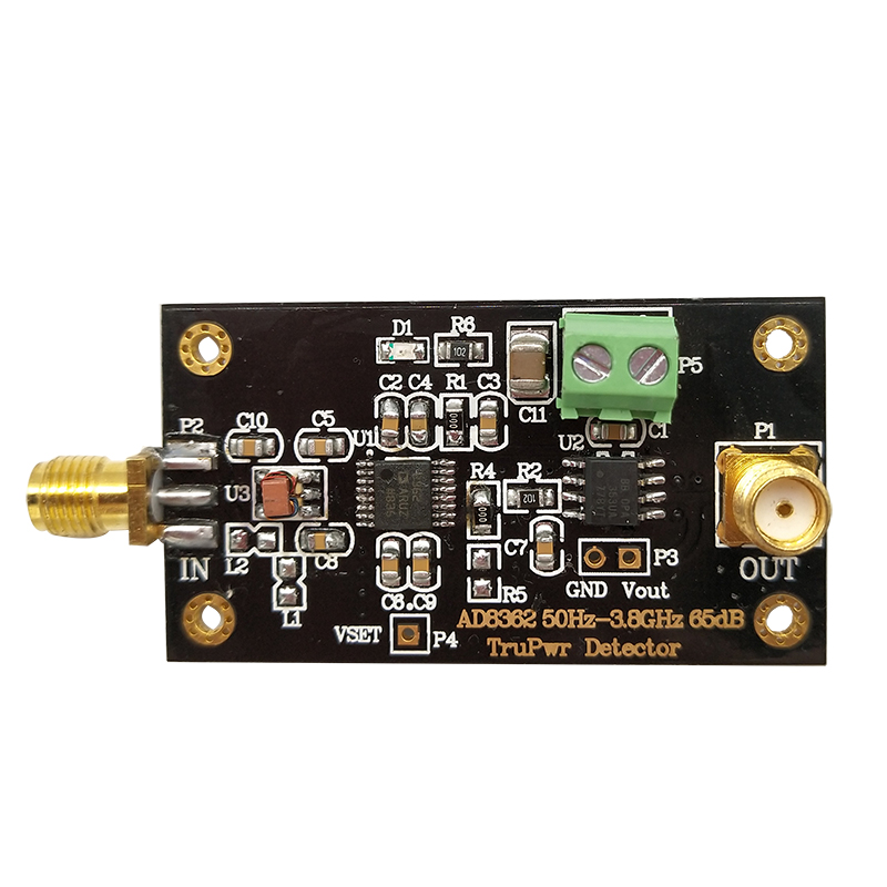 响应功率检波器 AD8362模块 射频检波器 RF功率检测器 线性dB输出
