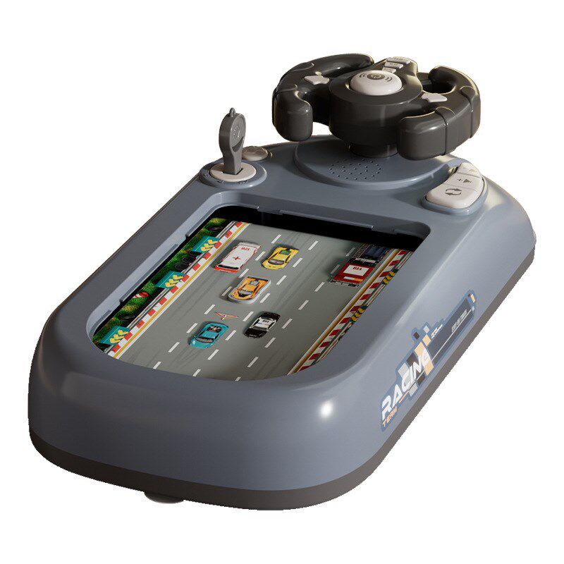 新款赛车闯关大冒险游戏桌面益智避障模拟驾驶儿童方向盘