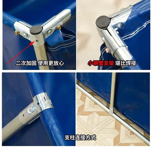 帆布鱼池带支架养殖水池游泳池防水布加厚刀刮布鱼池养鱼水箱蓄