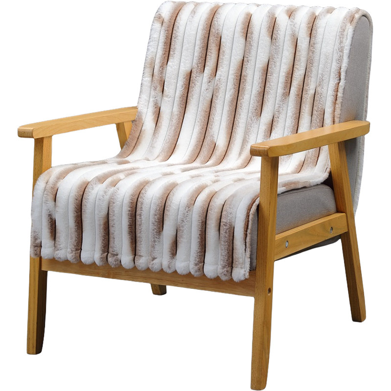 毛绒冬季单人沙发盖布沙发垫坐垫垫巾椅子罩防滑座垫沙发椅垫