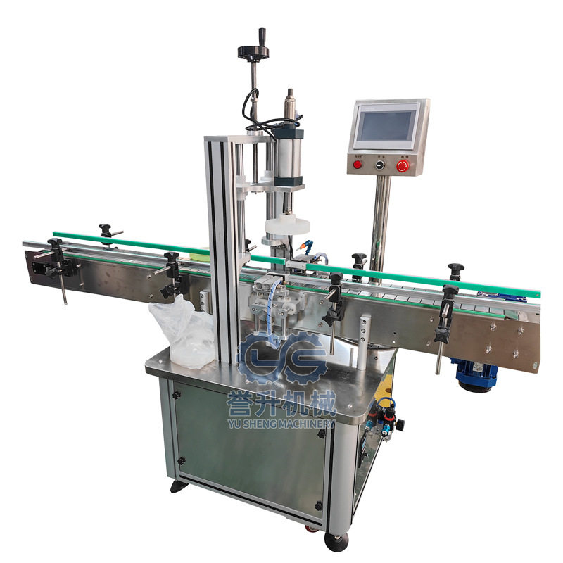 全自动压盖机酱油瓶油壶拍盖机塑料瓶奶粉罐打盖机封口高效,五金/工具,贴标机,淘宝优惠券,粉丝福利购,淘宝优惠卷