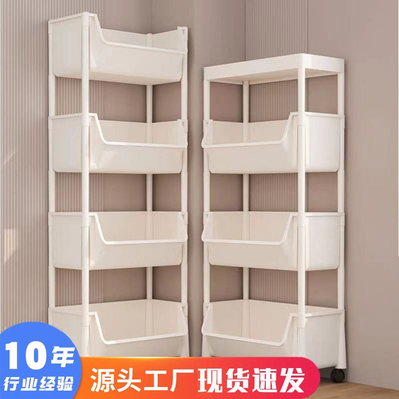 移动置物架落地多层带轮玩具厨房卧室菜篮浴室卫生间收纳储物架