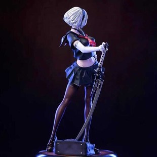 优质版2B尼尔机械纪元手办小姐姐机械生命体动漫模型潮玩摆件礼物