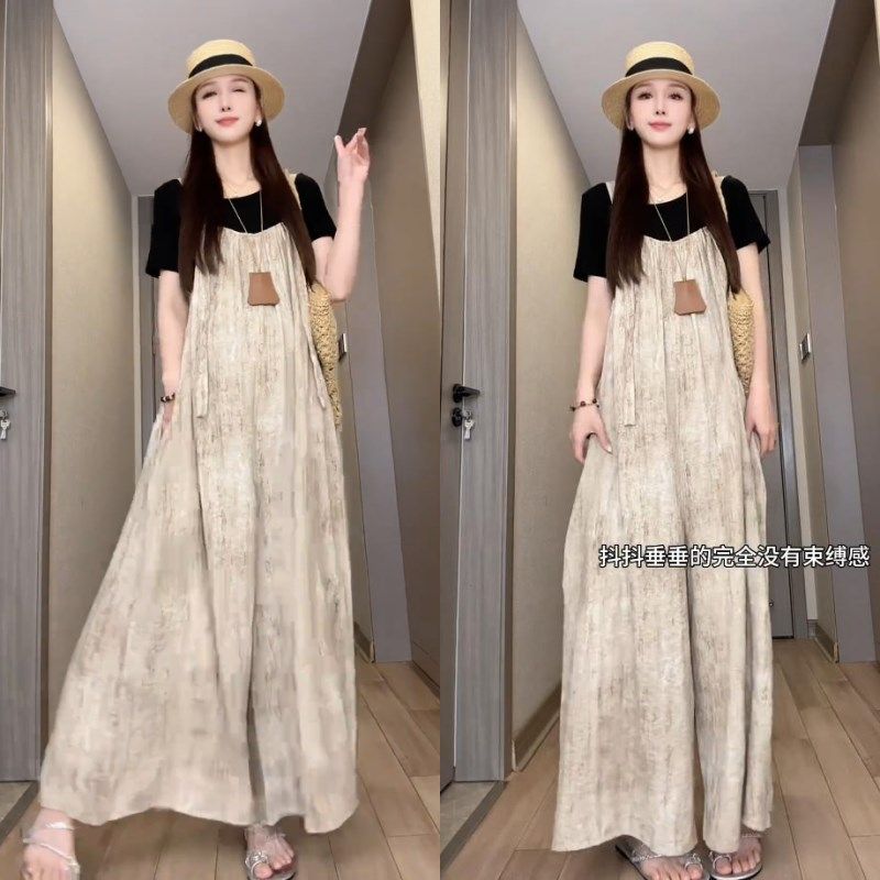 2025夏季孕妇装新款套装宽松时尚百搭外穿设计感背带裤上衣两件套,孕妇装/孕产妇用品/营养,套装,淘宝优惠券,粉丝福利购,淘宝优惠卷