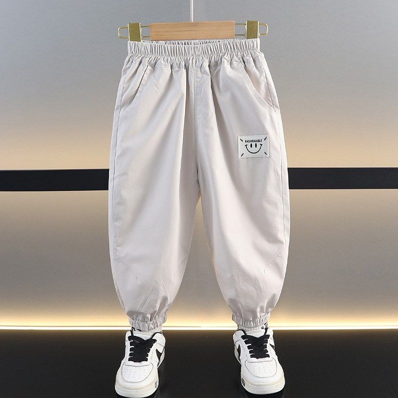 男宝夏季裤子薄款2024新款儿童夏装小童夏天防蚊裤男童休闲裤长裤