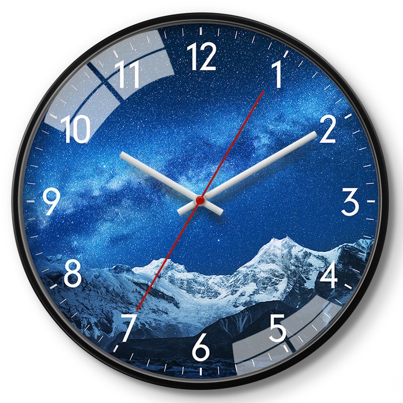 钟表挂钟客厅家用时尚创意北欧大气现代艺术装饰卧室静音个性简约