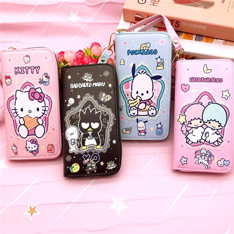 钱包女高颜值长i夹儿童男孩女孩学生新款钱夹钱袋卡包钱夹子卡通