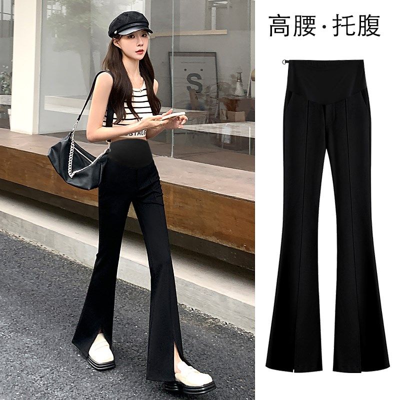 孕妇裤子外穿春秋款大码开叉喇叭裤夏季薄款孕早期休闲打底裤秋装,孕妇装/孕产妇用品/营养,孕妇打底裤,淘宝优惠券,粉丝福利购,淘宝优惠卷