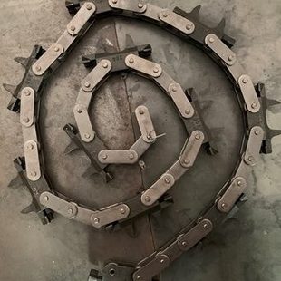 重型200 输送机喷涂自动静电流水线驱动配件 250 300履带传动链条