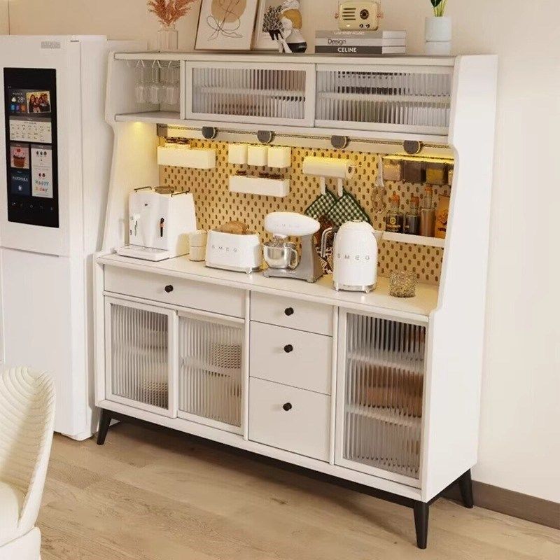 多功能餐边柜子储物柜一体靠墙客厅茶水置物柜餐厅全实木收纳立柜,住宅家具,餐边柜,淘宝优惠券,粉丝福利购,淘宝优惠卷