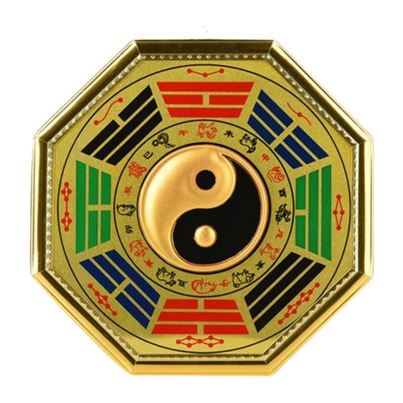 八卦镜窗户门口家用化解挂件九宫阴阳太极十二生肖八卦图客厅卧室