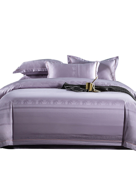 100支纯棉被套单件200x230cm220x240贡缎250x230全棉被罩定制