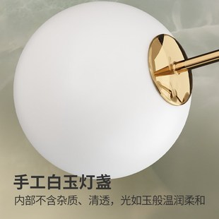 2024新款 轻奢客厅吊灯大厅主灯高级感 高端大气魔豆灯具 意式 柏丁