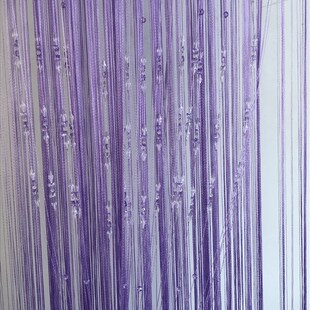 成品蝴蝶穿珠线帘 K9水晶珠帘门帘 客厅卧室装饰l流苏隔断帘窗帘