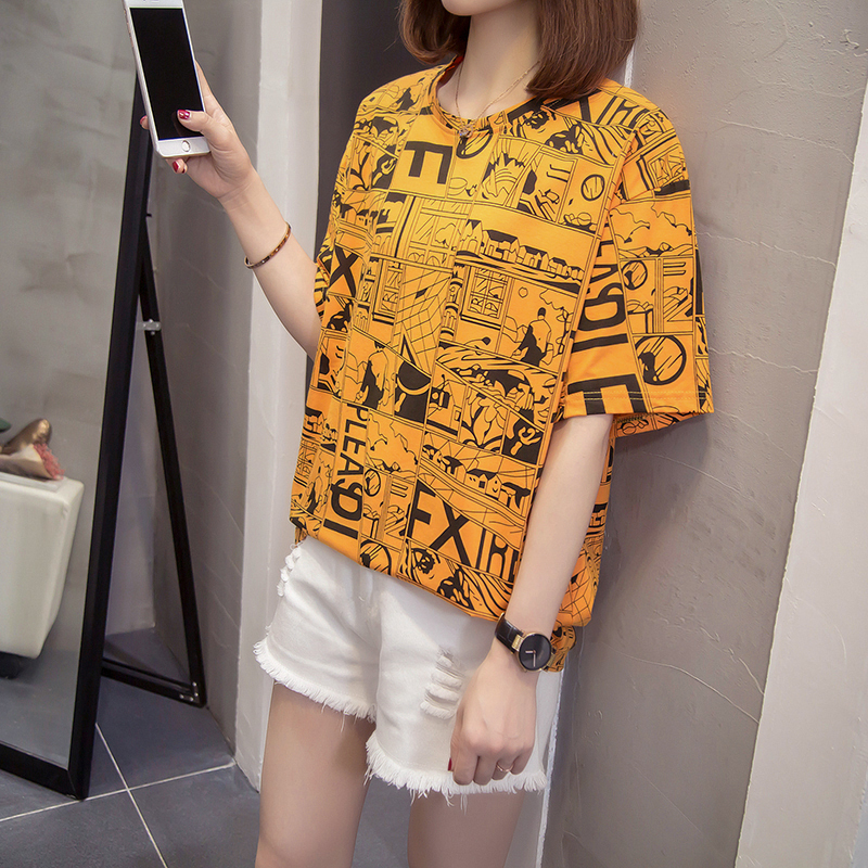胖mm2021年新款大码女装夏装洋气上衣适合胖女人穿的短袖t恤200斤