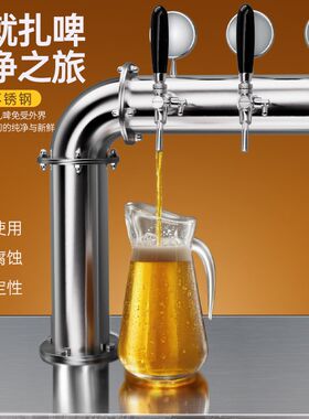 风冷啤酒机扎啤机商用精酿啤酒设备一体机生啤机打酒机鲜啤机器