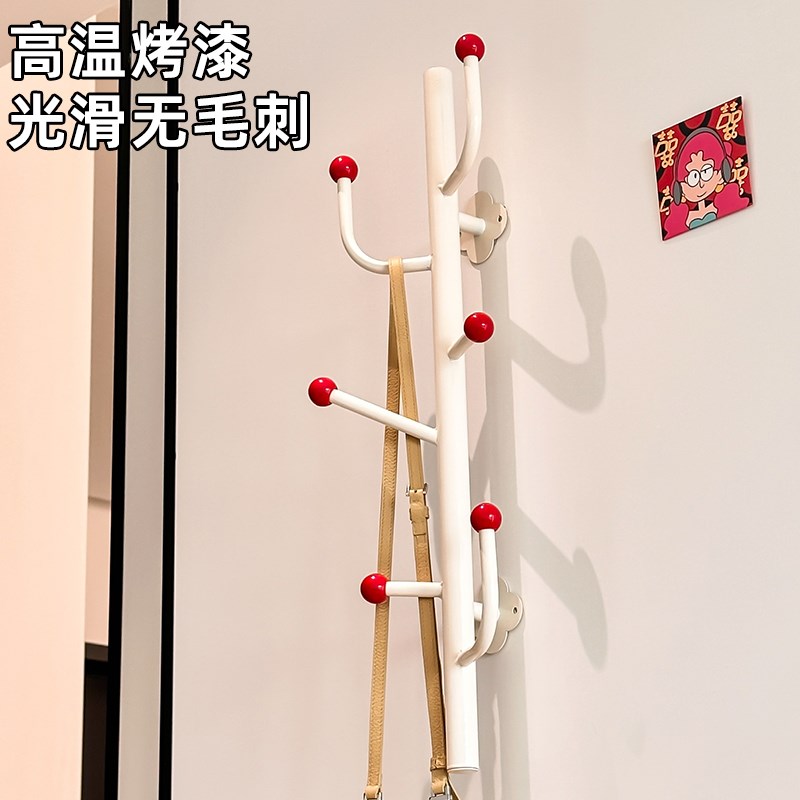 挂衣钩壁挂式卧室衣帽架铁艺玄关客厅挂包架浴室墙上挂架