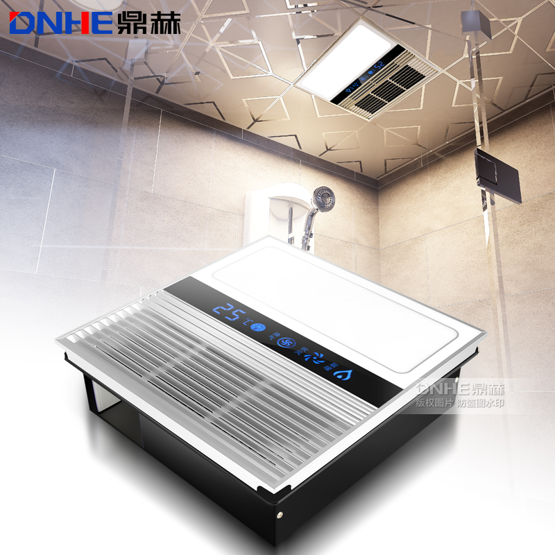 恒大小区专用风暖浴霸350X350超薄五合一集成吊顶灯卫生间暖风机