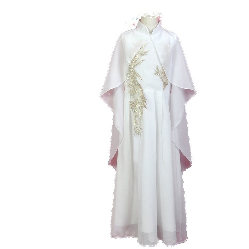 儿童古筝演出服中国风古典艺考高端礼服女中大童舞蹈合唱民乐表演,童装/婴儿装/亲子装,汉服,淘宝优惠券,粉丝福利购,淘宝优惠卷