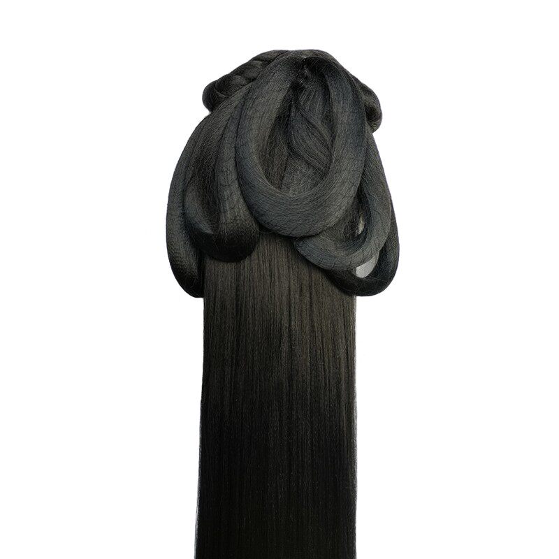 古风汉服假发一体式发箍发包发髻懒人古装造型宋制明制头饰全头套