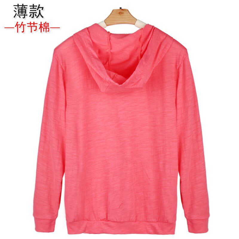 2025新款宽松开衫薄款外套肥胖夏季骑车防晒衣女纯棉衣服带帽外搭