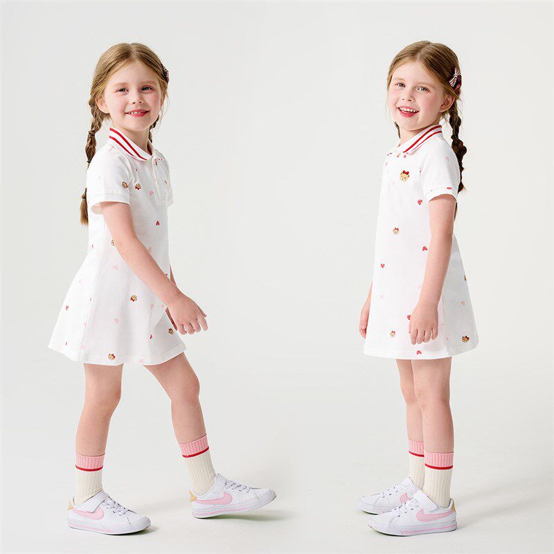 精典泰迪女童连衣裙儿童公主裙中小童装夏季薄款裙子夏装上新衣服,童装/婴儿装/亲子装,连衣裙,淘宝优惠券,粉丝福利购,淘宝优惠卷