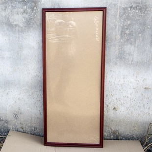 书法34 40 68 78 90 110国画对联装裱框定制作实木毛笔中式订细长