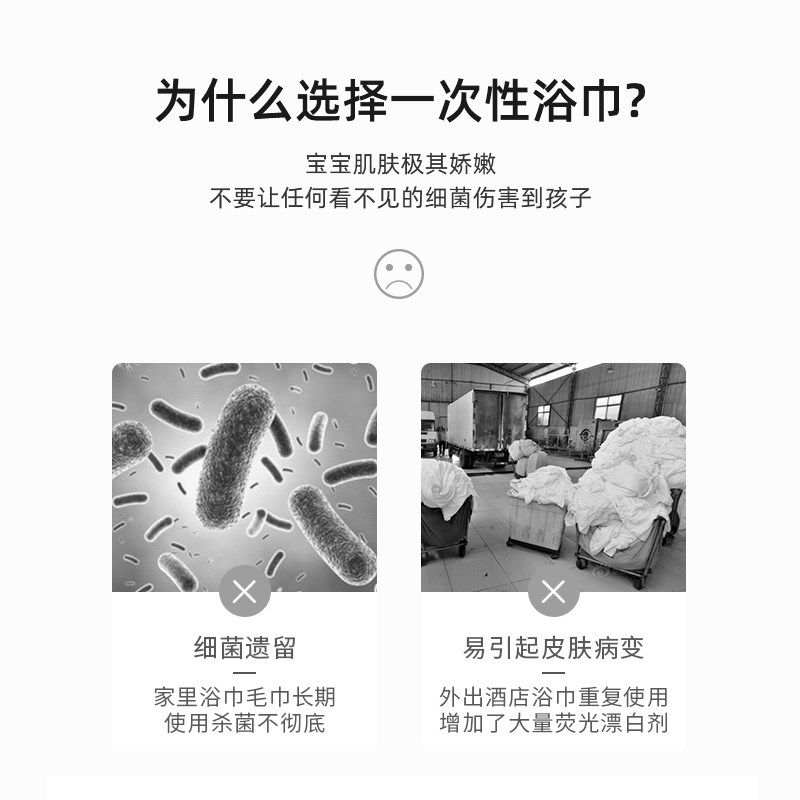 婴悦妈一次性浴巾全棉水刺布900mm*800mm新生儿沐浴接产接生专用,婴童用品,浴巾,淘宝优惠券,粉丝福利购,淘宝优惠卷